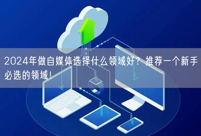 2024年做自媒体选择什么领域好？推荐一个新手必选的领域！