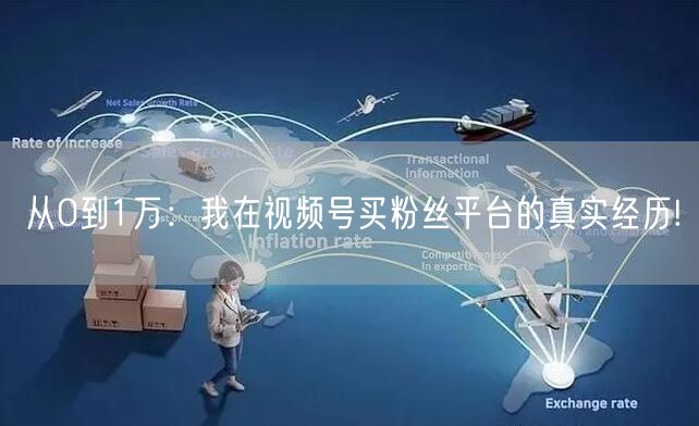 从0到1万:我在视频号买粉丝平台的真实经历!