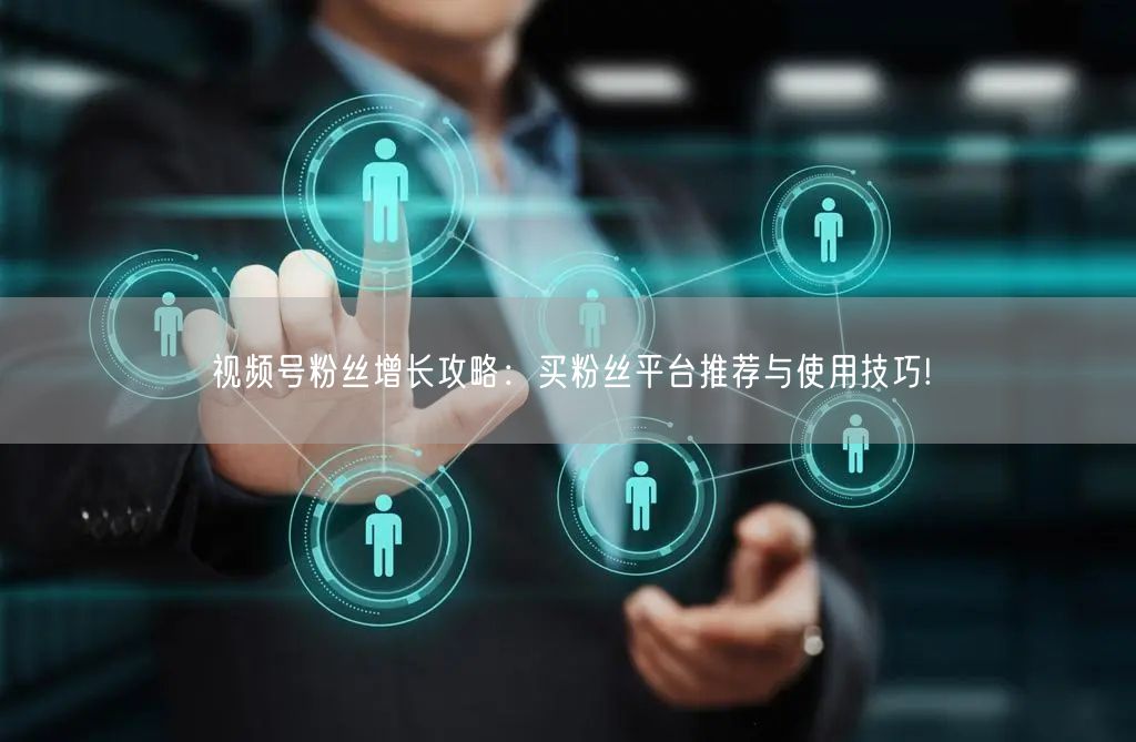 视频号粉丝增长攻略:买粉丝平台推荐与使用技巧!