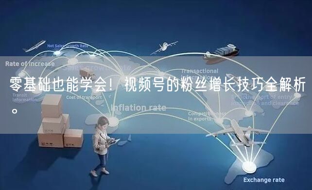 零基础也能学会！视频号的粉丝增长技巧全解析。