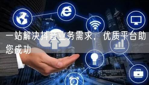 一站解决抖音业务需求，优质平台助您成功