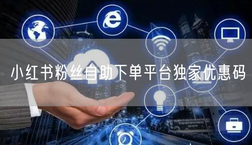 小红书粉丝自助下单平台独家优惠码