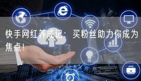 快手网红养成记：买粉丝助力你成为焦点！