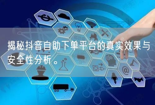 揭秘抖音自助下单平台的真实效果与安全性分析。