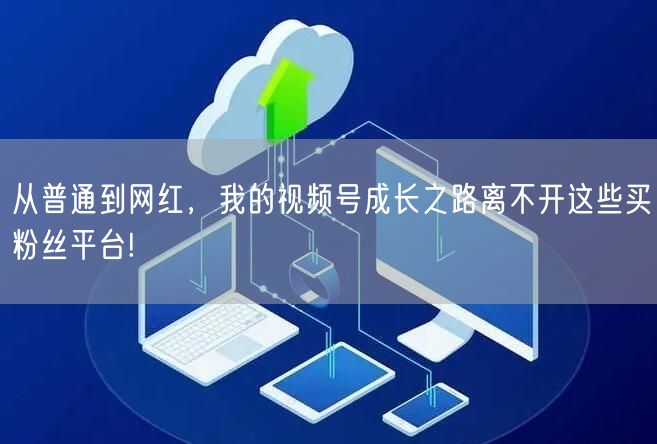 从普通到网红，我的视频号成长之路离不开这些买粉丝平台!
