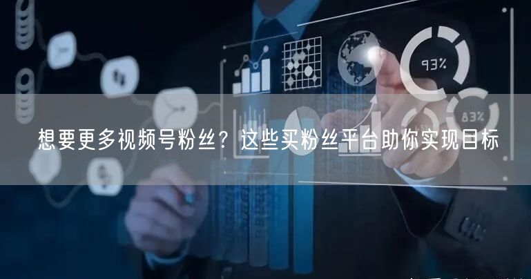 想要更多视频号粉丝？这些买粉丝平台助你实现目标